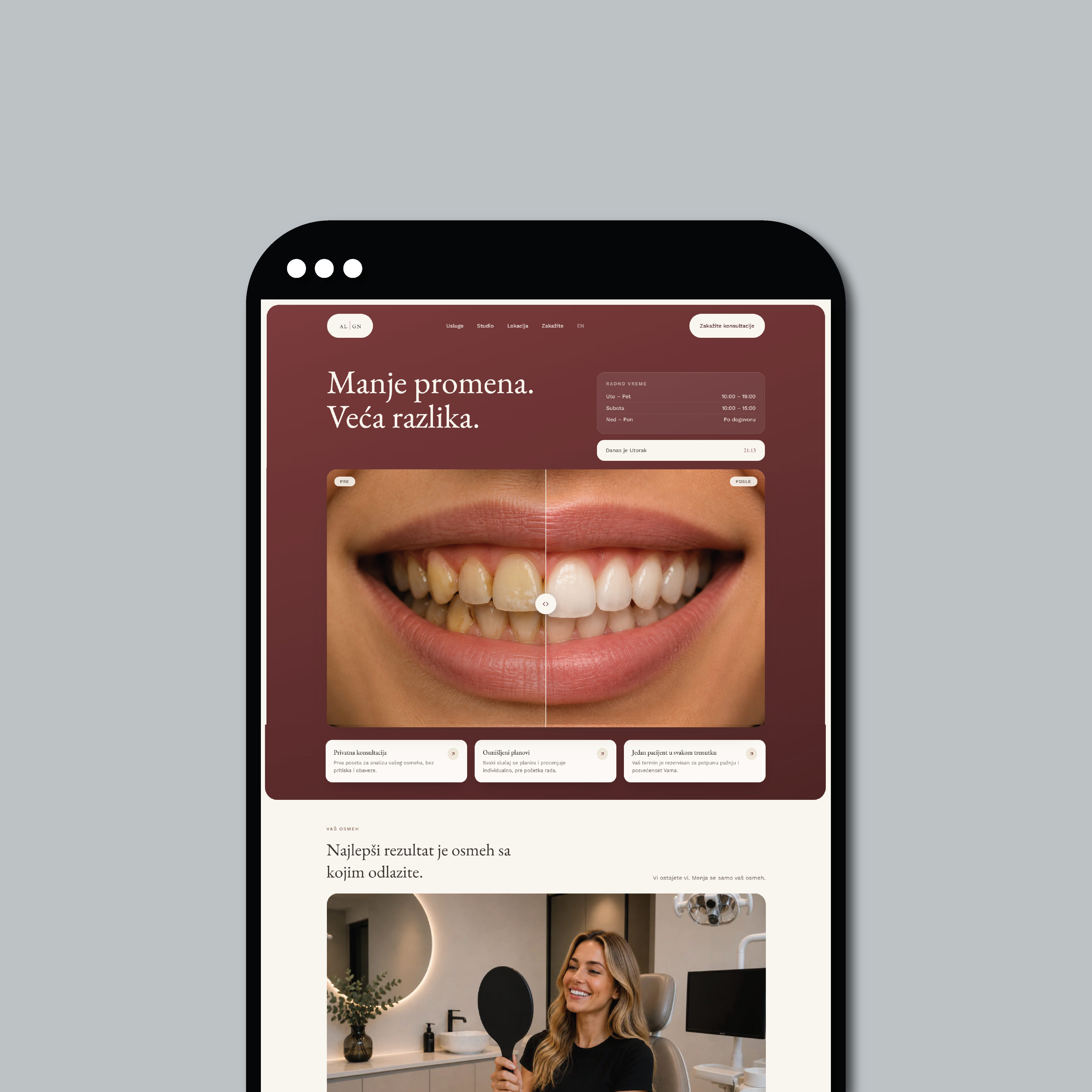 Align Studio website